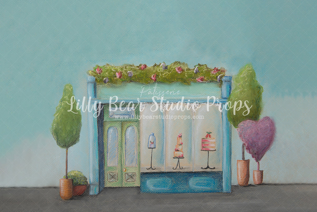 Pretty Paris - Patisserie - Lilly Bear Studio Props, cafe, cake, FABRICS, floral shop, little shop, paris, spring