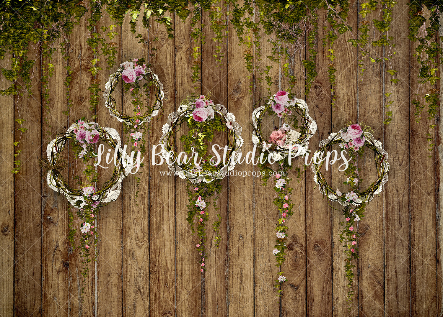 Pretty Pink Floral Hoops - Lilly Bear Studio Props, baking, banner, barn, barndoors, blue floral, blue wood, bunny, bunny one, Bunting Banner, bush, bushes, carrot, carrot banner, carrots, easter, easter backdrop, easter baking, easter basket, easter bunny, easter egg, easter eggs, exposed brick, FABRICS, fence, florals, flower box, happy easter, peter rabbit, petter rabit, pink bunny, rabbit, shed, some bunnies one, some bunny is one, some bunny's one, spring, springtime