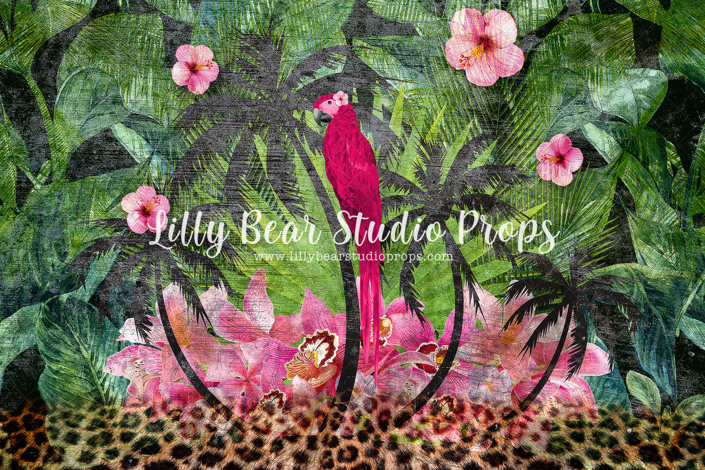Pretty Wild Jungle by Lilly Bear Studio Props sold by Lilly Bear Studio Props, beach - beach party - cake smash - disne