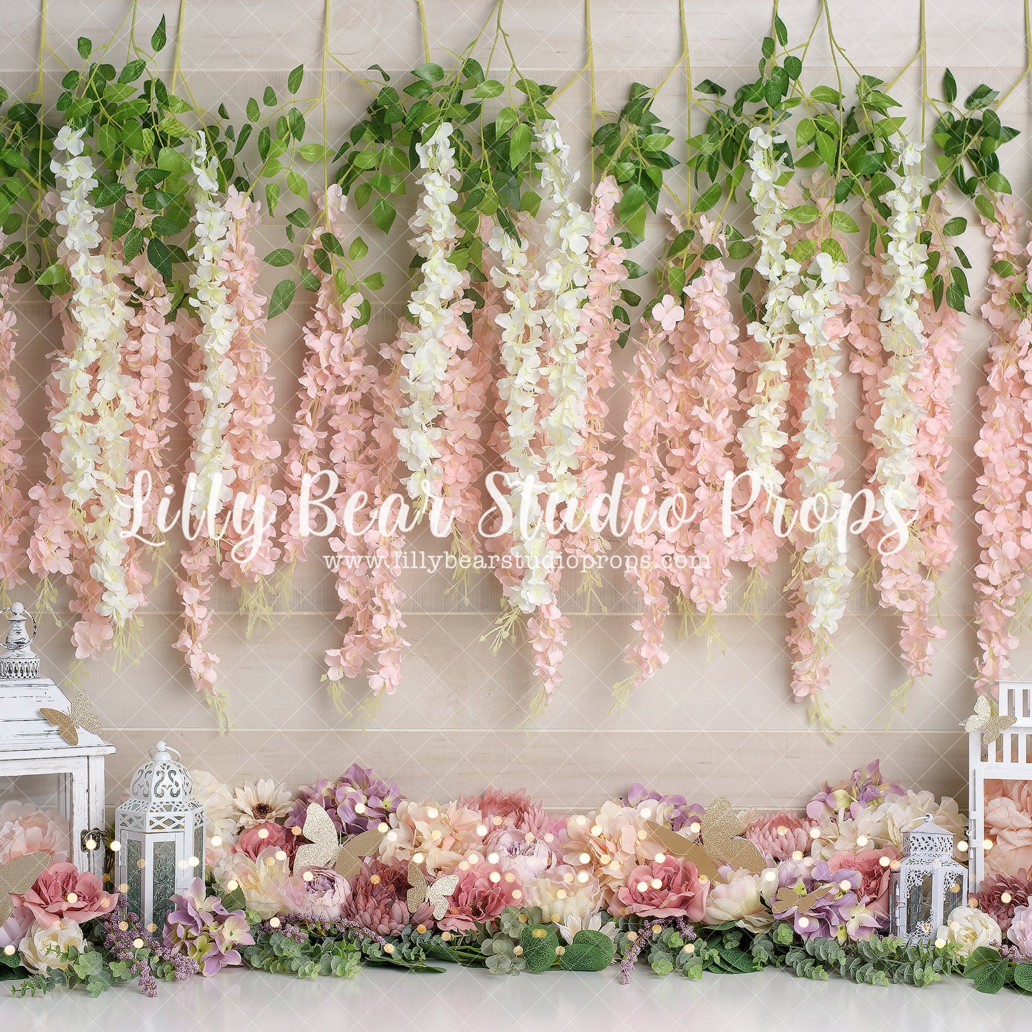 Pretty Wisteria by Sweet Memories Photos By Carolyn sold by Lilly Bear Studio Props, birthday - cake smash - cream - cr