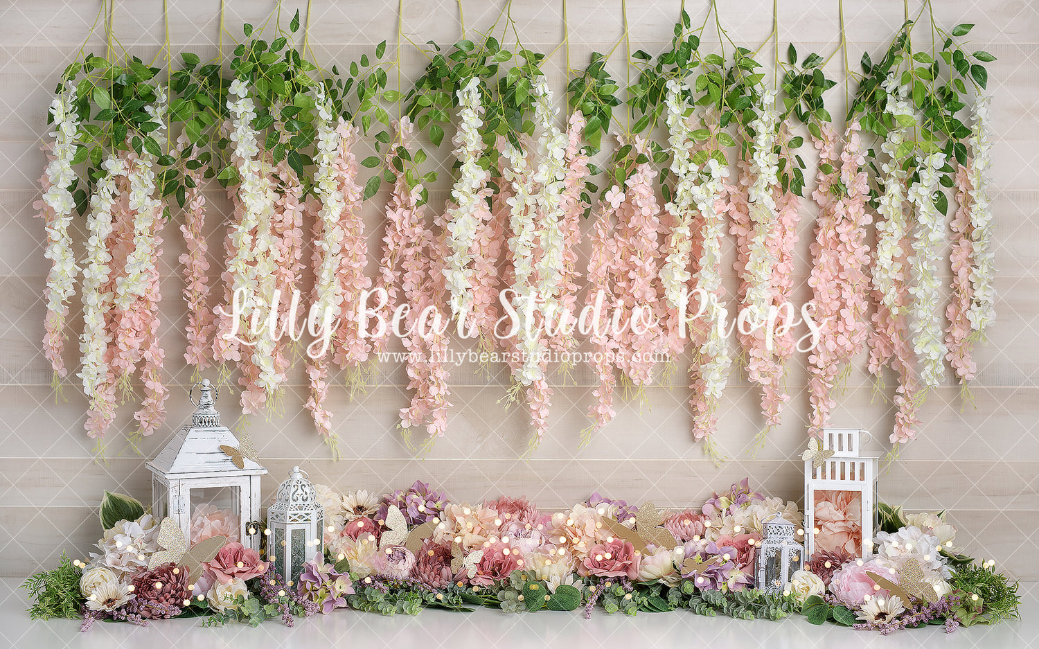 Pretty Wisteria by Sweet Memories Photos By Carolyn sold by Lilly Bear Studio Props, birthday - cake smash - cream - cr