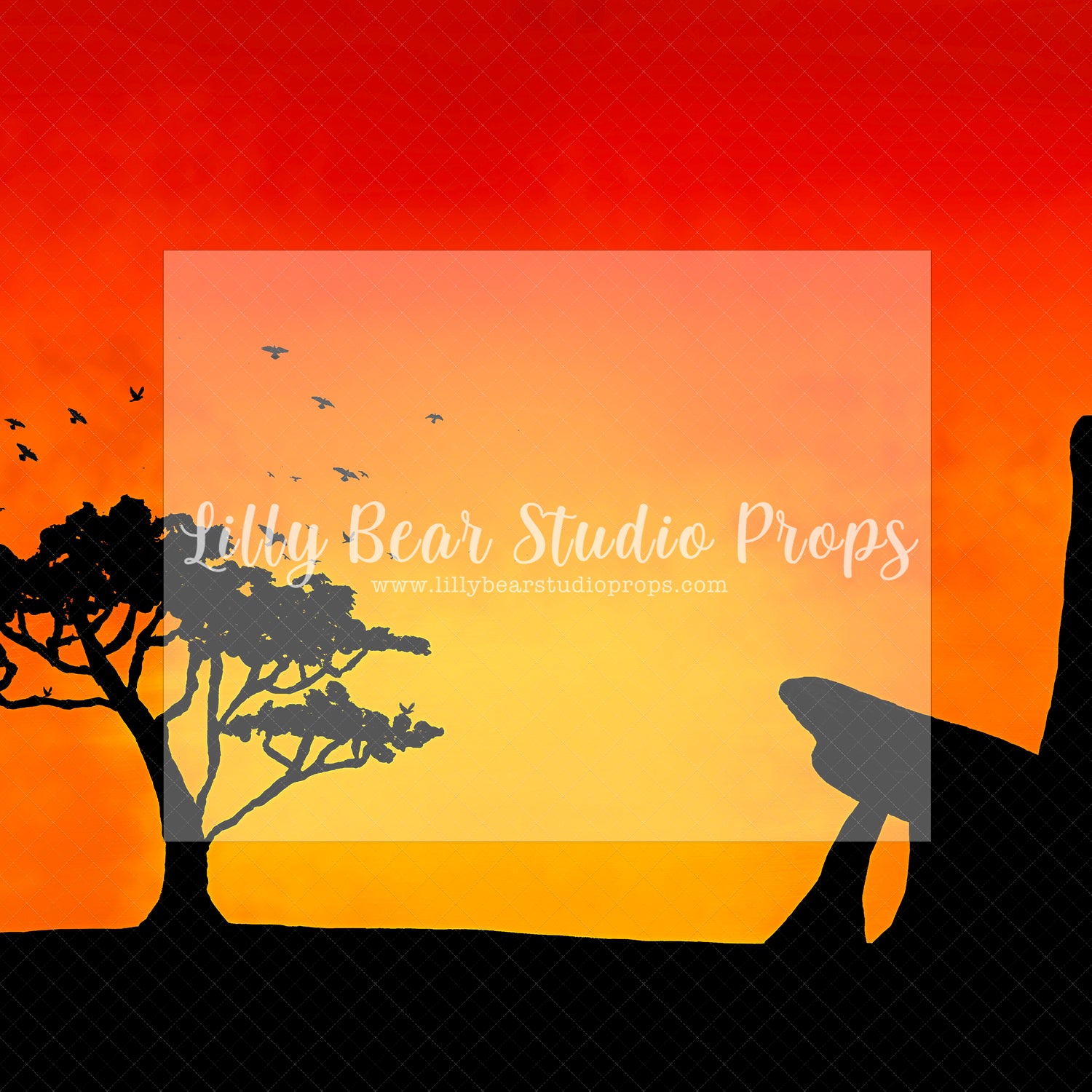 Pride Rock by Santana Nicole Photography - Lilly Bear Studio Props, africa, aftrican lion safari, disney, disney movie, FABRICS, lion, lion king, lions den, Pride Rock, sunset, sunset rock, sunset silohoette, the lion king
