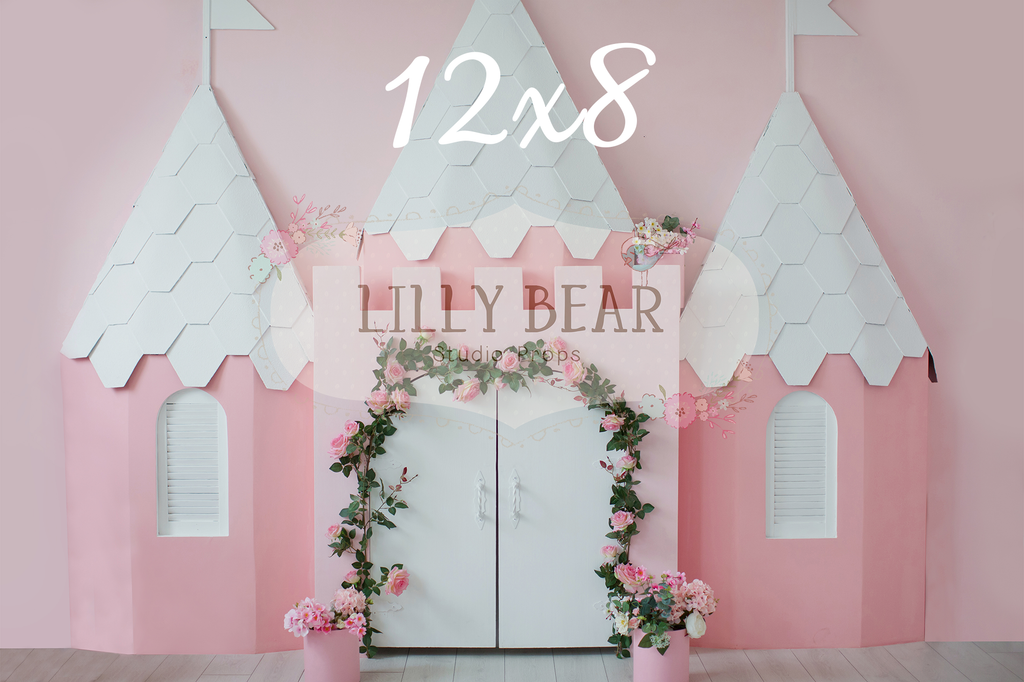 Princess Play House by Lilly Bear Studio Props sold by Lilly Bear Studio Props, castle - FABRICS - flowers - girl - pin
