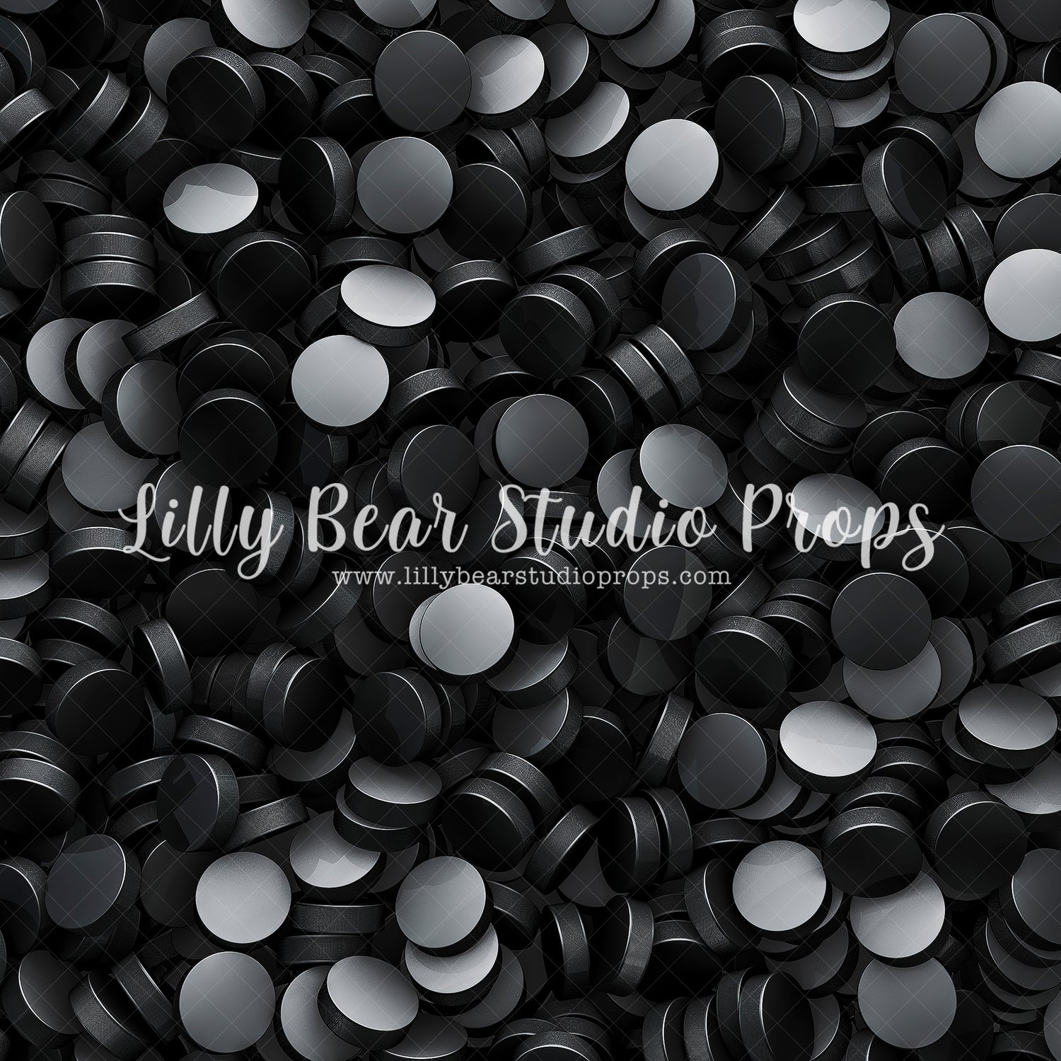 Puck it Up by Lilly Bear Studio Props sold by Lilly Bear Studio Props, FABRICS - hockey - hockey puck - pucks - sports