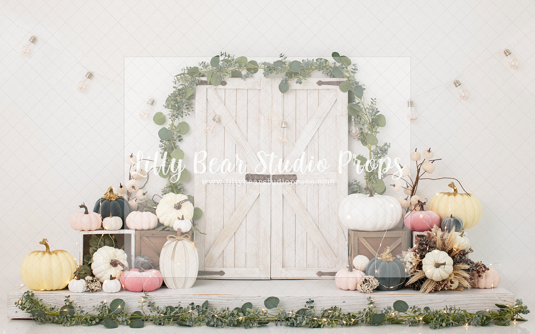 Pumpkin Porch - Lilly Bear Studio Props, 