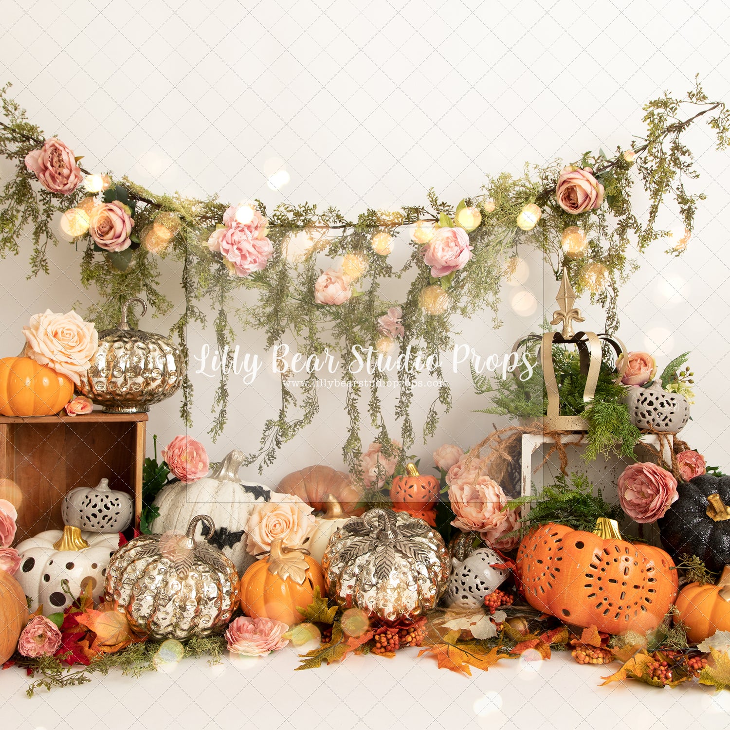 Pumpkins and Roses