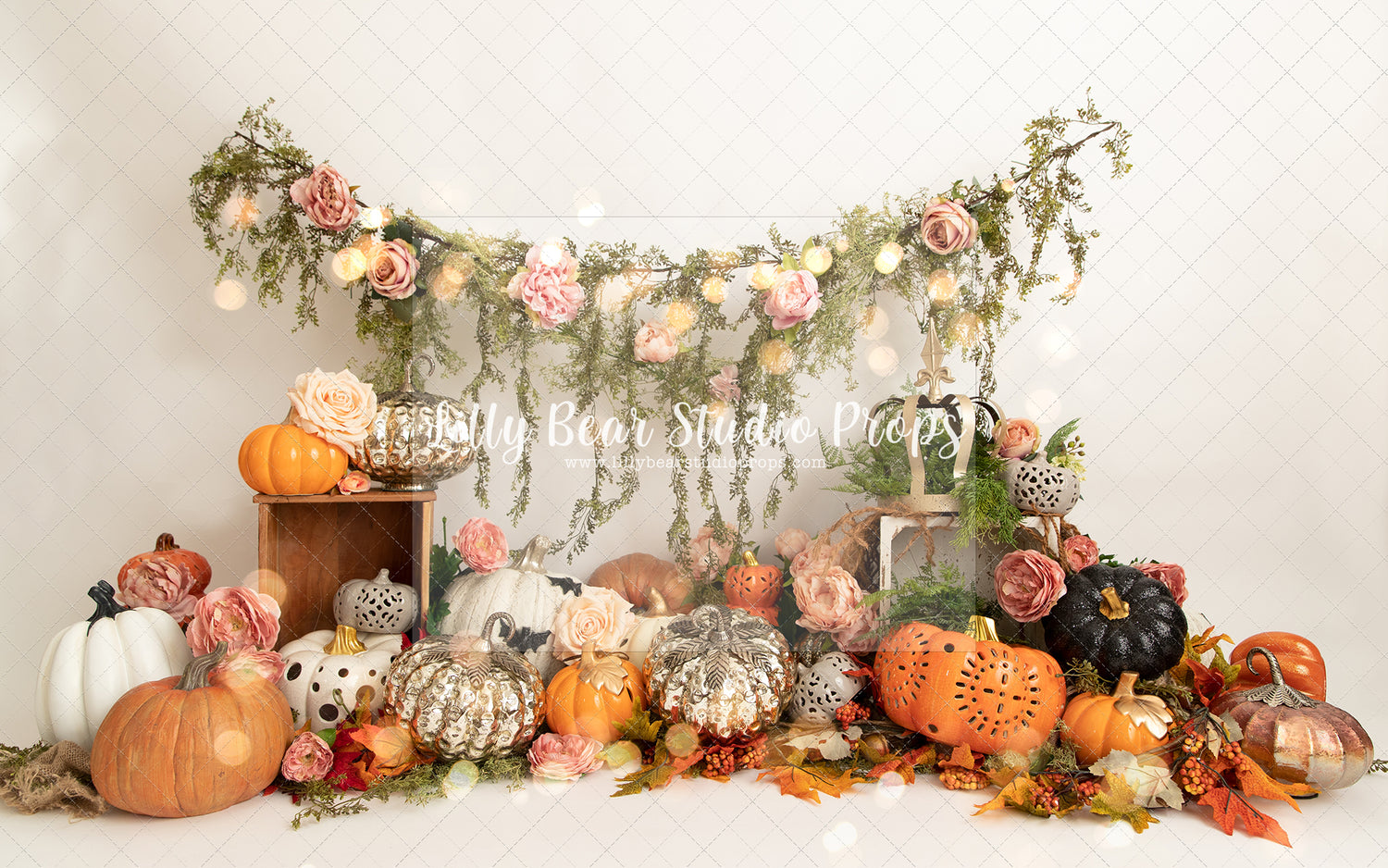 Pumpkins and Roses