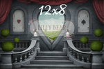 Queen of Hearts by Lilly Bear Studio Props sold by Lilly Bear Studio Props, alice - alice in wonderland - FABRICS - hea