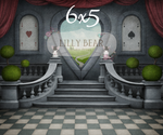 Queen of Hearts by Lilly Bear Studio Props sold by Lilly Bear Studio Props, alice - alice in wonderland - FABRICS - hea