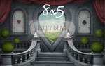 Queen of Hearts by Lilly Bear Studio Props sold by Lilly Bear Studio Props, alice - alice in wonderland - FABRICS - hea