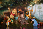 Pooh's Corner - Lilly Bear Studio Props, Christopher Robin, fabric, fairytale, forest, honey, honey bees, honey bucket, honey comb, honey comb nest, honey jar, honey pot, hundred acre wood, mr.sanders, piglet, poly, rabbit, roo, tigger, tree, tree house, vinyl, winnie, Winnie-The-Pooh