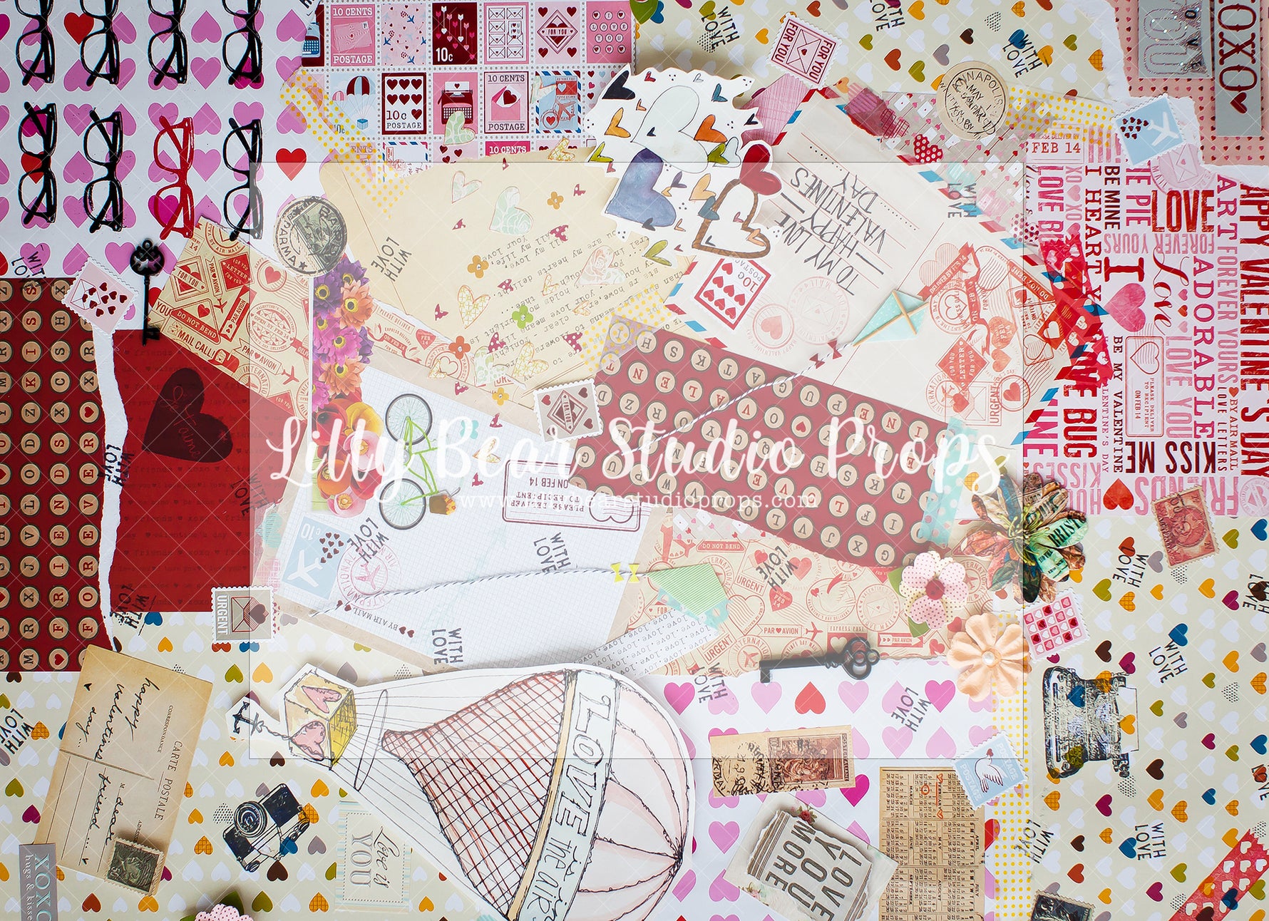 SCRAPBOOKING - Lilly Bear Studio Props, balloon wall, black and red, black and red balloons, blush roses, blushing, candles, FABRICS, flower garden, girl, hanging flowers, headboard, love is sweet, mustache, paper flower wall, paper flowers, pink rose, pink roses, valentine, valentine backdrop, valentine cards, valentine wall, valentines, valentines day