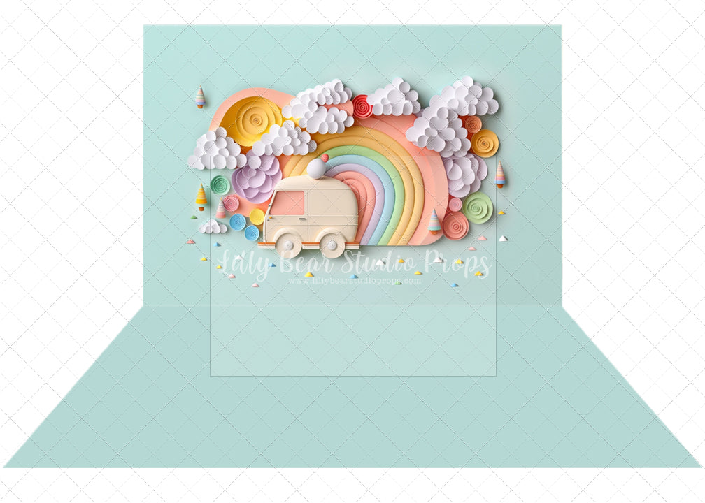 Rainbow Ice Cream Truck Combo