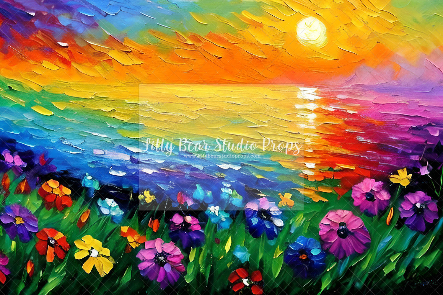 Rainbow Sea of Flowers