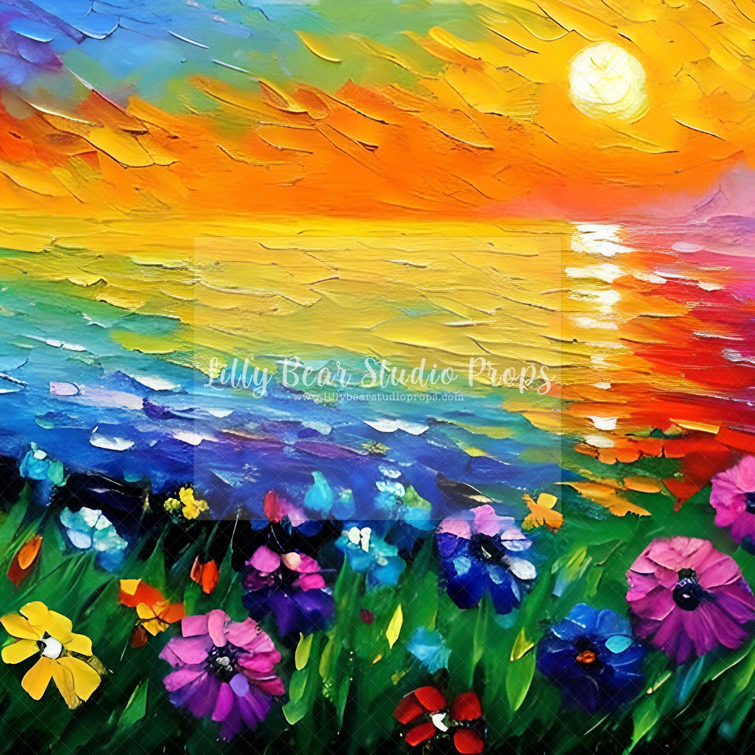 Rainbow Sea of Flowers