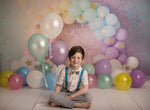 Rainbow Star - Lilly Bear Studio Props, balloon, balloon arch, balloon garland, balloon rainbow, balloons, colourful rainbow, colours of the rainbow, gold stars, hand painted, painted rainbow, pastel rainbow, rainbow balloon, rainbow balloons, rainbow watercolour, rainbows and stars, stars, watercolour