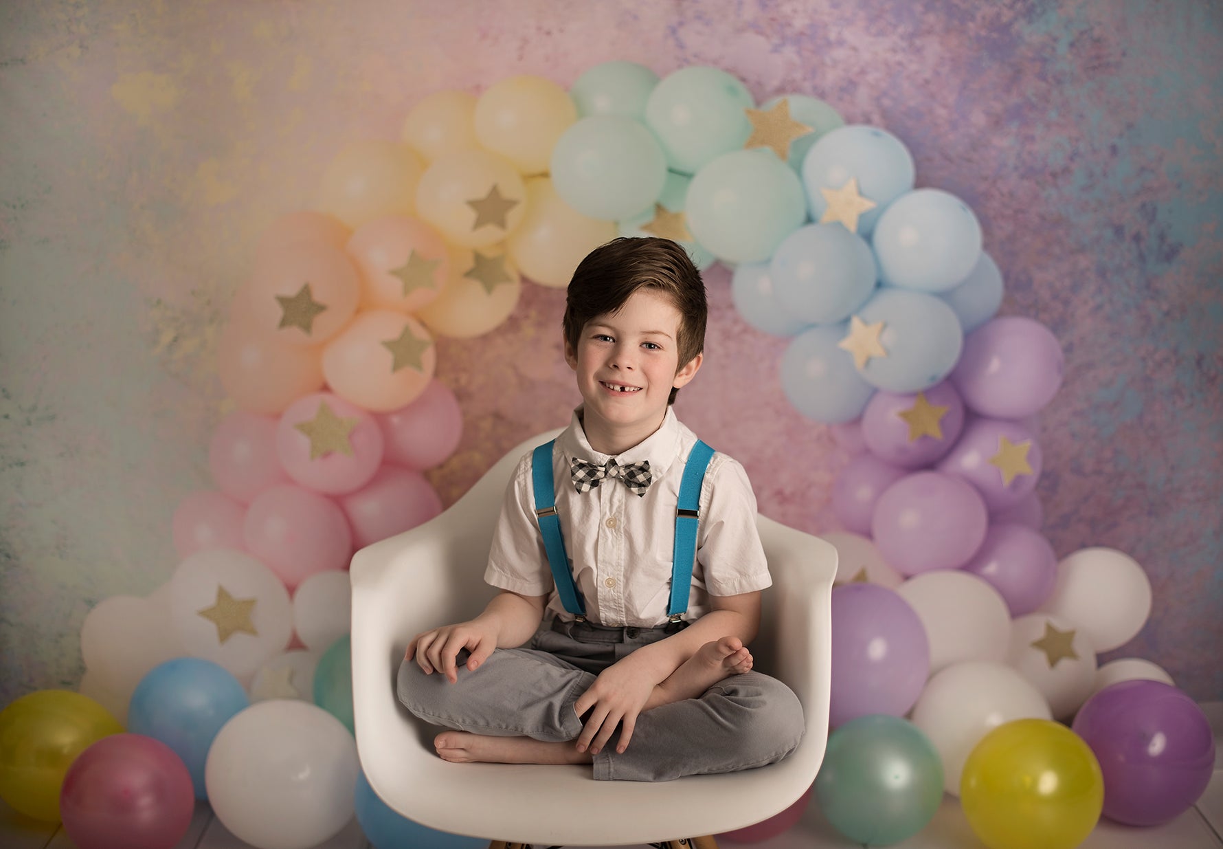 Rainbow Star - Lilly Bear Studio Props, balloon, balloon arch, balloon garland, balloon rainbow, balloons, colourful rainbow, colours of the rainbow, gold stars, hand painted, painted rainbow, pastel rainbow, rainbow balloon, rainbow balloons, rainbow watercolour, rainbows and stars, stars, watercolour