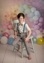 Rainbow Star - Lilly Bear Studio Props, balloon, balloon arch, balloon garland, balloon rainbow, balloons, colourful rainbow, colours of the rainbow, gold stars, hand painted, painted rainbow, pastel rainbow, rainbow balloon, rainbow balloons, rainbow watercolour, rainbows and stars, stars, watercolour