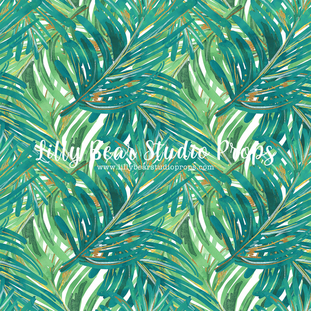Rainforest by Lilly Bear Studio Props sold by Lilly Bear Studio Props, FABRICS - greenery - jungle - jungle leaves - le