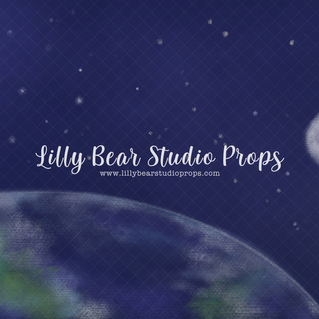 Re-Entry - Lilly Bear Studio Props, blue sky, blue stars, earth, galaxy sky, little stars, moon, night sky, planet, planetarium, planets, pluto, saturn, shimmer stars, sky, starry sky, uranus, venus