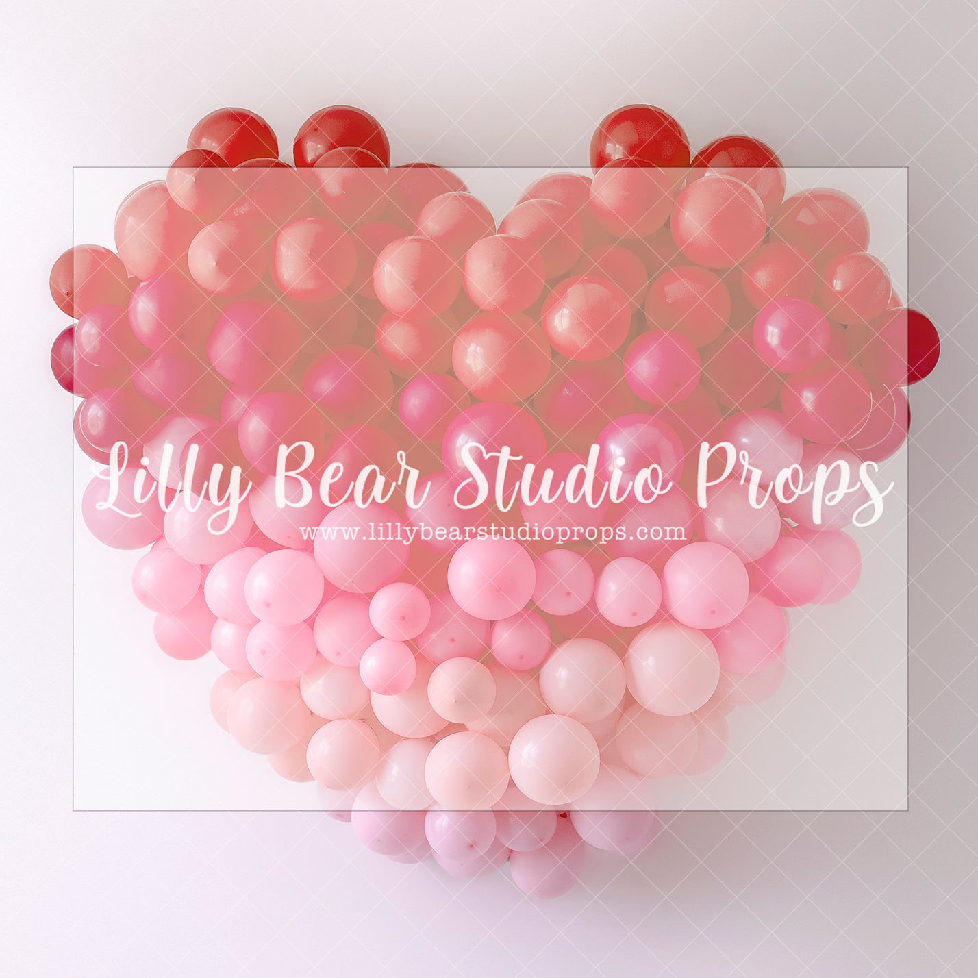 Red Balloon Love - Lilly Bear Studio Props, balloon flowers, balloon wall, balloons and flowers, blooming flowers, cake smash, floral pink, flower garden, flowers, gold balloons, heart balloon, hearts, ombre, ombre heart, pastel, pink and gold balloons, pink and white, pink and white balloons, pink balloons, pink floral, pink flower, pink flowers, pink hearts, pink white and gold, valentine's, valentine's day, white balloons