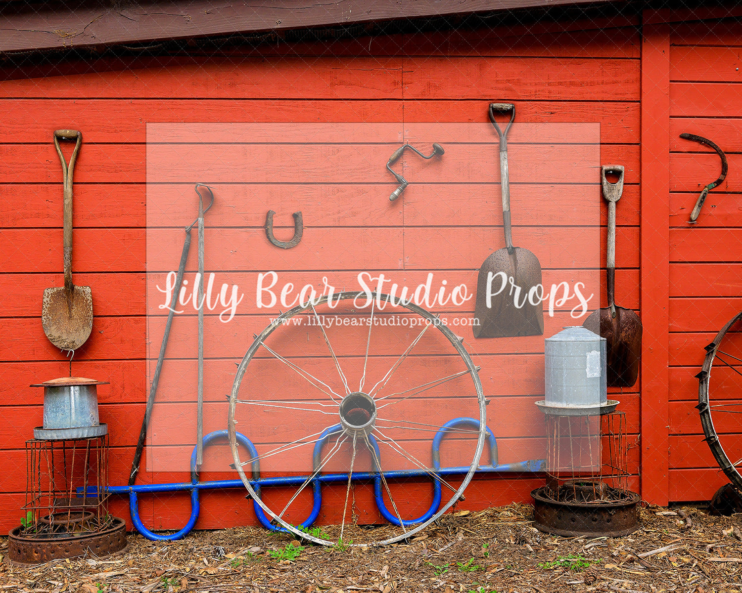 Red Farm - Lilly Bear Studio Props, animal farm, barn, barn animals, barn door, barn doors, barn wood, barndoors, barnwood, barnyard, barnyard animals, barnyard chic, farm, flower barn doors, food farm, locally grown, red barn, spring barn, spring barn doors