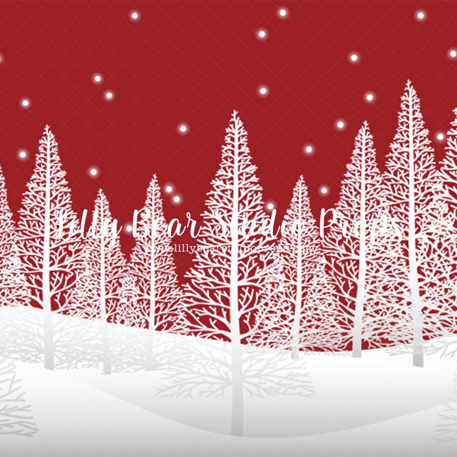 Red Winter by Lilly Bear Studio Props sold by Lilly Bear Studio Props, christmas - holiday - winter