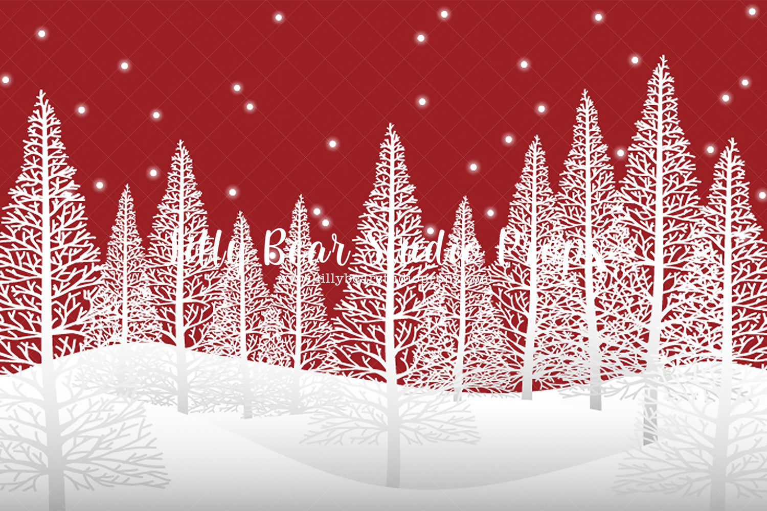 Red Winter by Lilly Bear Studio Props sold by Lilly Bear Studio Props, christmas - holiday - winter