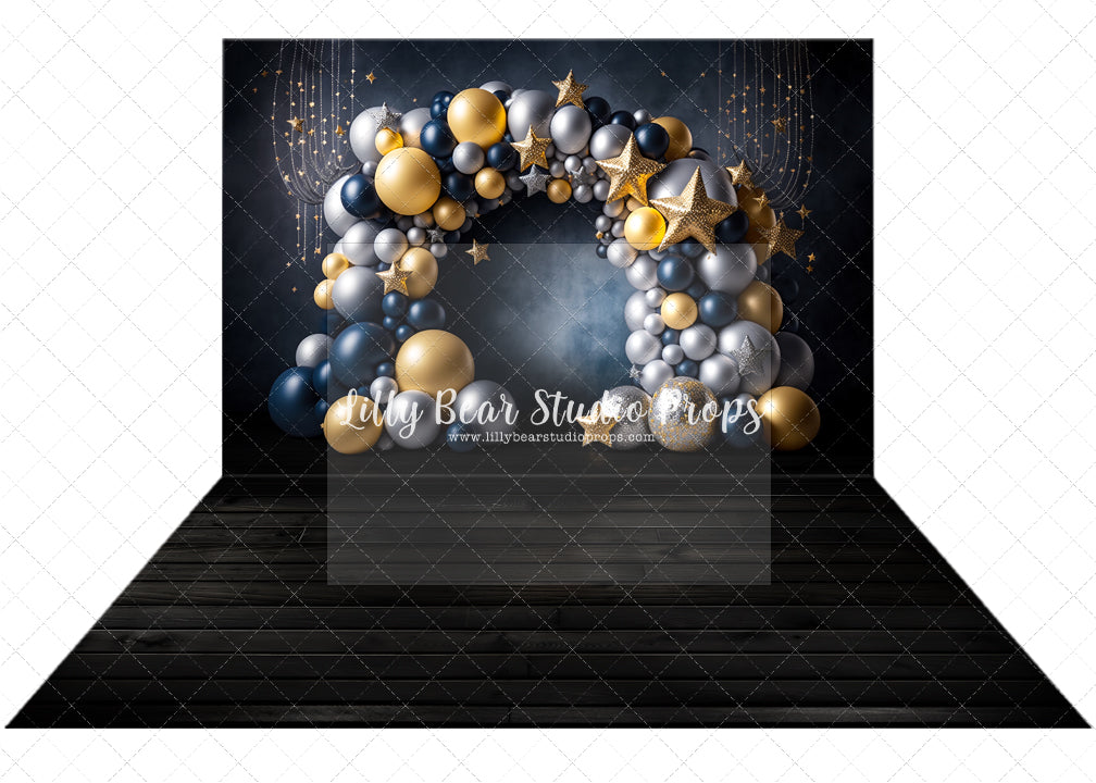 Regulus Balloons & Black Wood Combo
