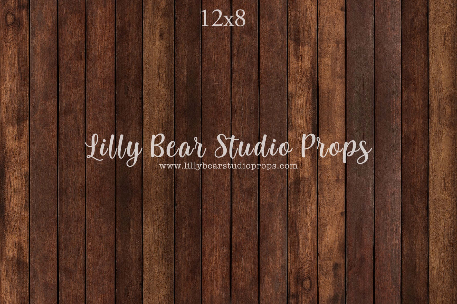 Reuben Vertical Wood Planks Floor by Lilly Bear Studio Props sold by Lilly Bear Studio Props, dark - dark wood - dark w