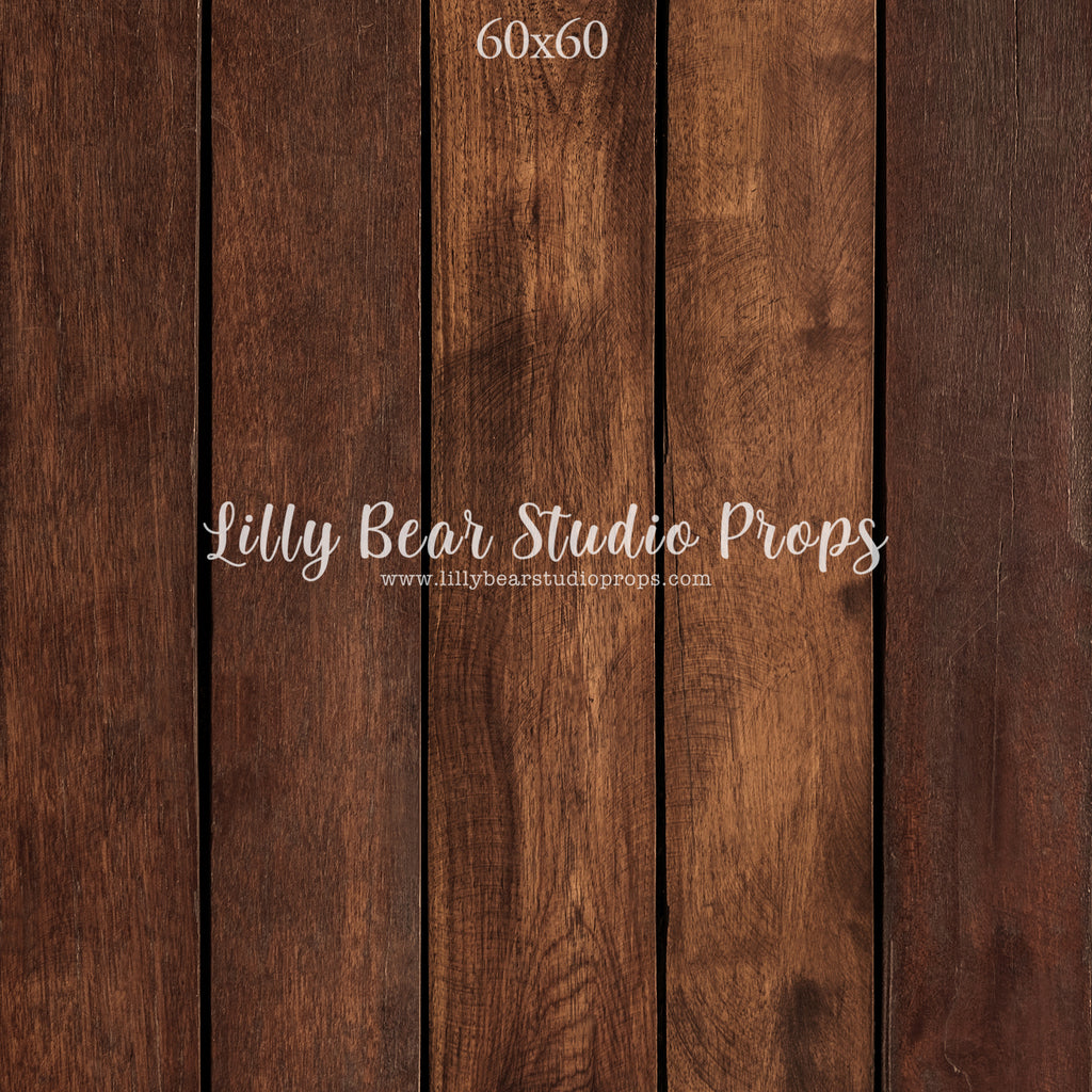 Reuben Vertical Wood Planks Floor by Lilly Bear Studio Props sold by Lilly Bear Studio Props, dark - dark wood - dark w