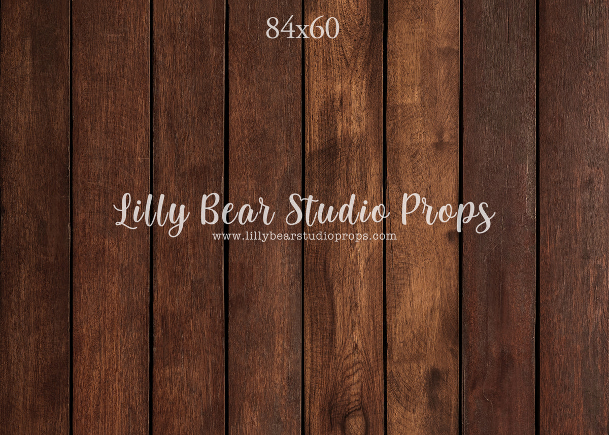 Reuben Vertical Wood Planks Floor by Lilly Bear Studio Props sold by Lilly Bear Studio Props, dark - dark wood - dark w