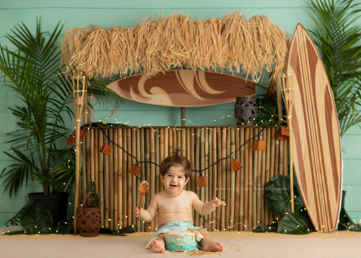 Horizontal Beach Wood Planks Floor by Lilly Bear Studio Props sold by Lilly Bear Studio Props, barn wood - beach - beac