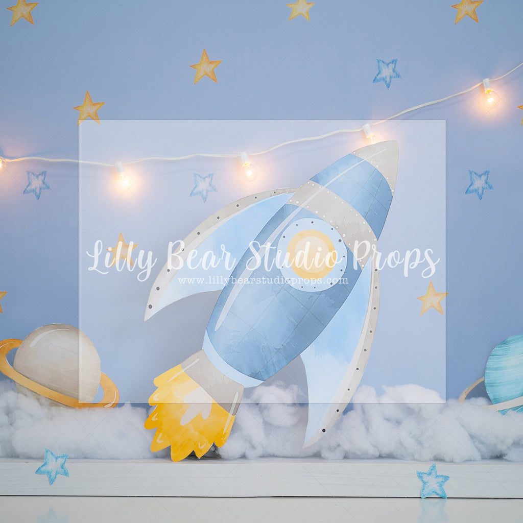 Rocket Ship Boy - Lilly Bear Studio Props, astro, astronaut, austronaut, boys, galaxy, galaxy space, girl space, hand painted, night sky, outerspace, planet, planetarium, planets, pluto, saturn, sky, space, space and stars, spacecraft, spaceship, star, stardust, stars, universe, white spaceship