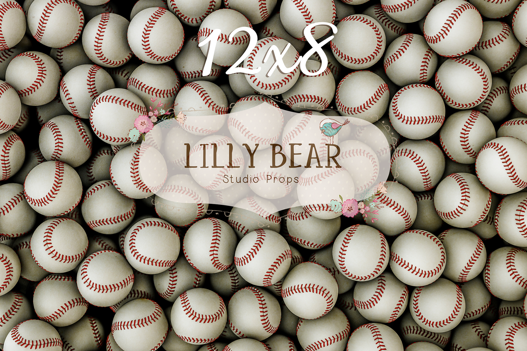 Little League by Lilly Bear Studio Props sold by Lilly Bear Studio Props, baseball - baseball balls - curve ball - FABR