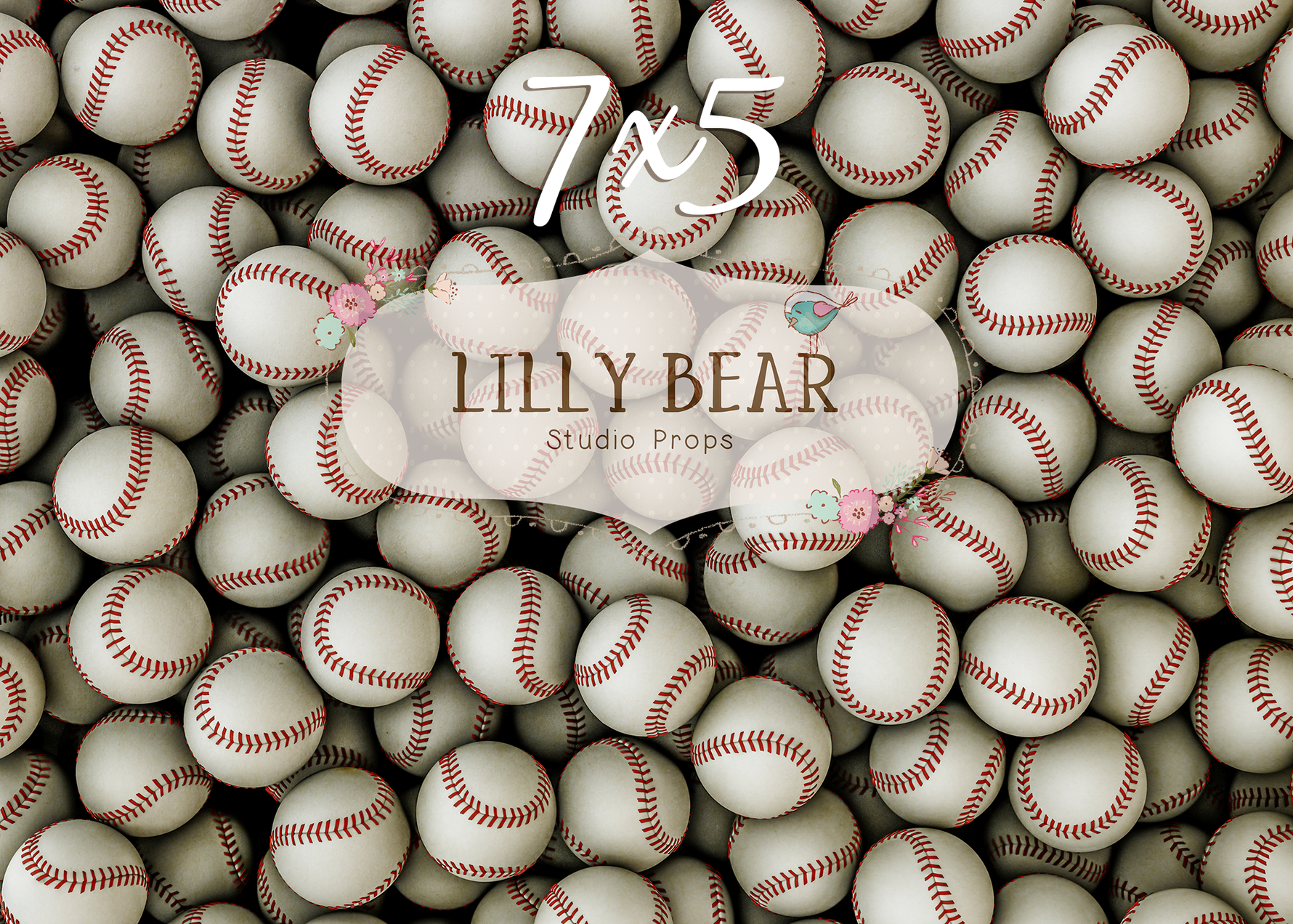 Little League by Lilly Bear Studio Props sold by Lilly Bear Studio Props, baseball - baseball balls - curve ball - FABR