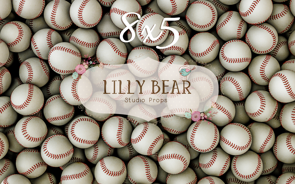 Little League by Lilly Bear Studio Props sold by Lilly Bear Studio Props, baseball - baseball balls - curve ball - FABR