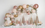 Rosegold Sparkle Delight - Lilly Bear Studio Props, anchor, arrows, balloon, balloon arch, balloon chic, balloon garland, balloon party, balloons, cake smash, cream roses, FABRICS, girl, gold, metallic balloon, mint, pastel, pink, pretty cake smash, rose, rose gold, rosegold, rosegold balloons, rosegold trees, winter trees