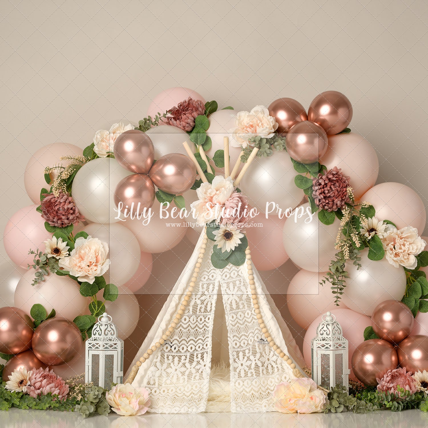 Rose Gold Teepee