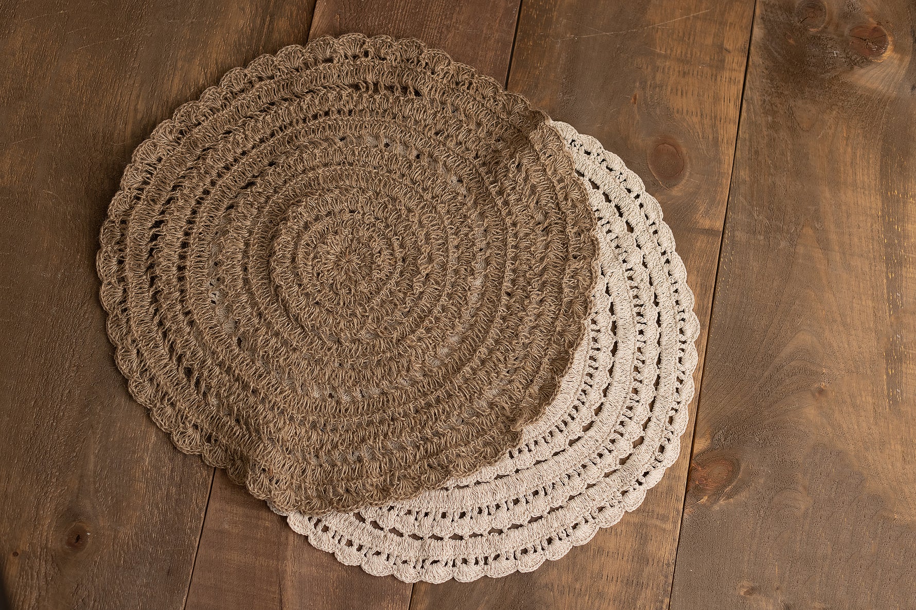 Natural Round Macrame Layer - Lilly Bear Studio Props, jute, layers, macrame, props, stuffer