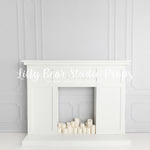 Royal Fireplace by Meagan Paige Photography sold by Lilly Bear Studio Props, christmas - holiday