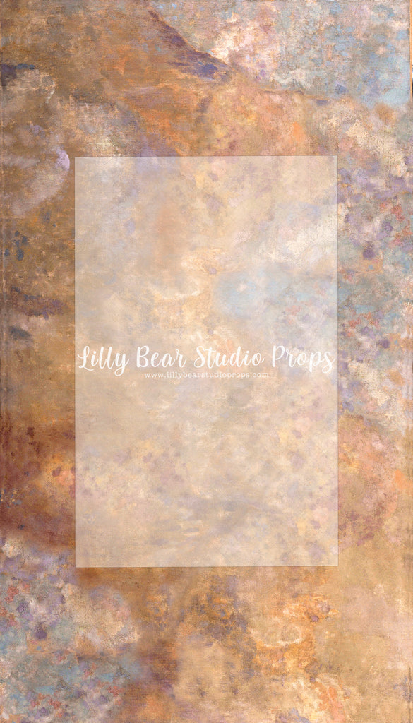 Rust - Lilly Bear Studio Props, fine art, floral, hand painted