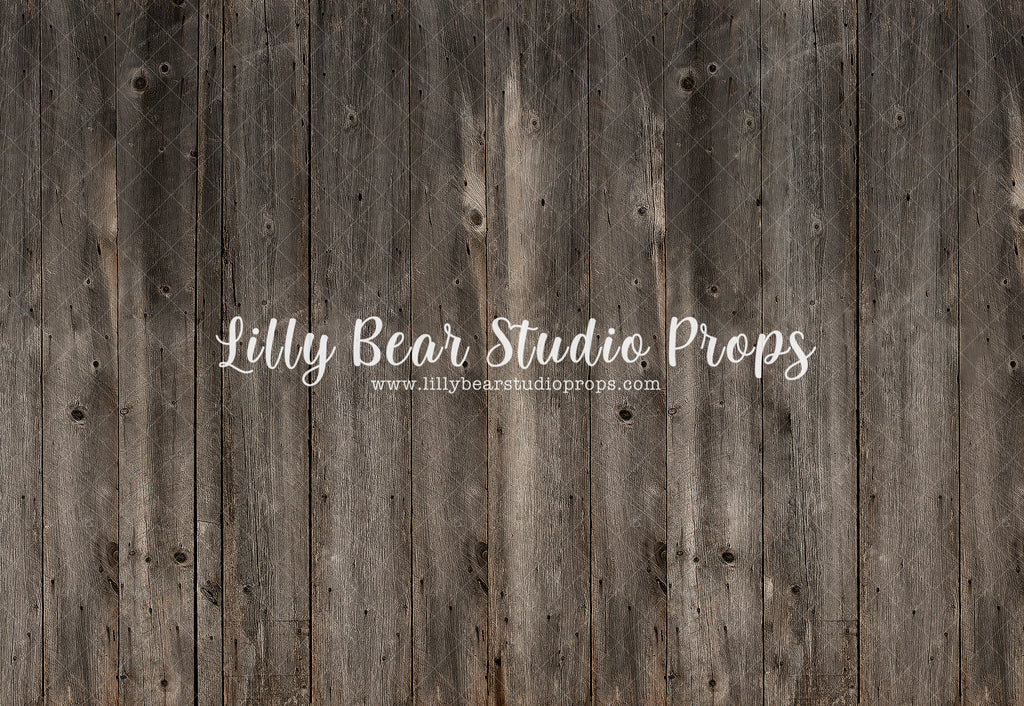 Rustic Grey Barn Wood LB Pro Floor by Amber Costa Photography sold by Lilly Bear Studio Props, barn wood - brown wood