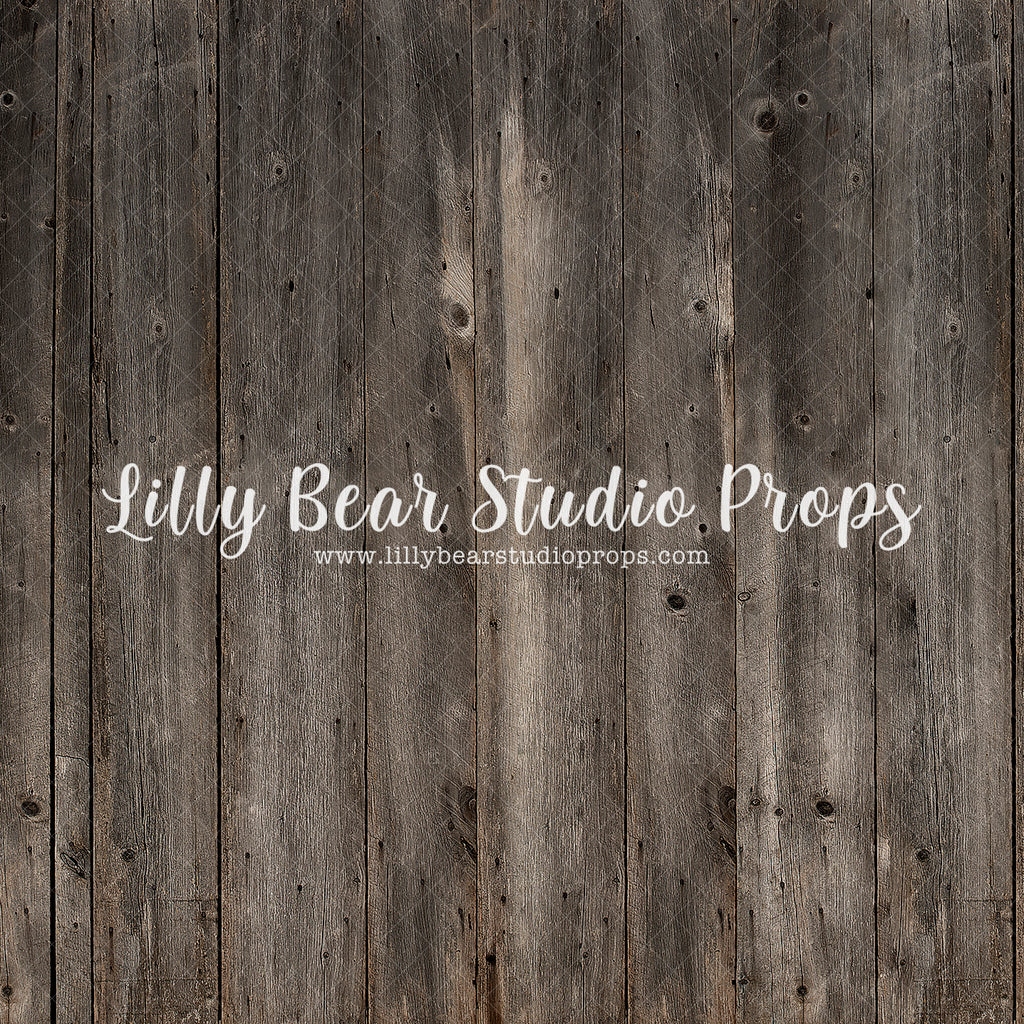 Rustic Grey Barn Wood LB Pro Floor by Amber Costa Photography sold by Lilly Bear Studio Props, barn wood - brown wood