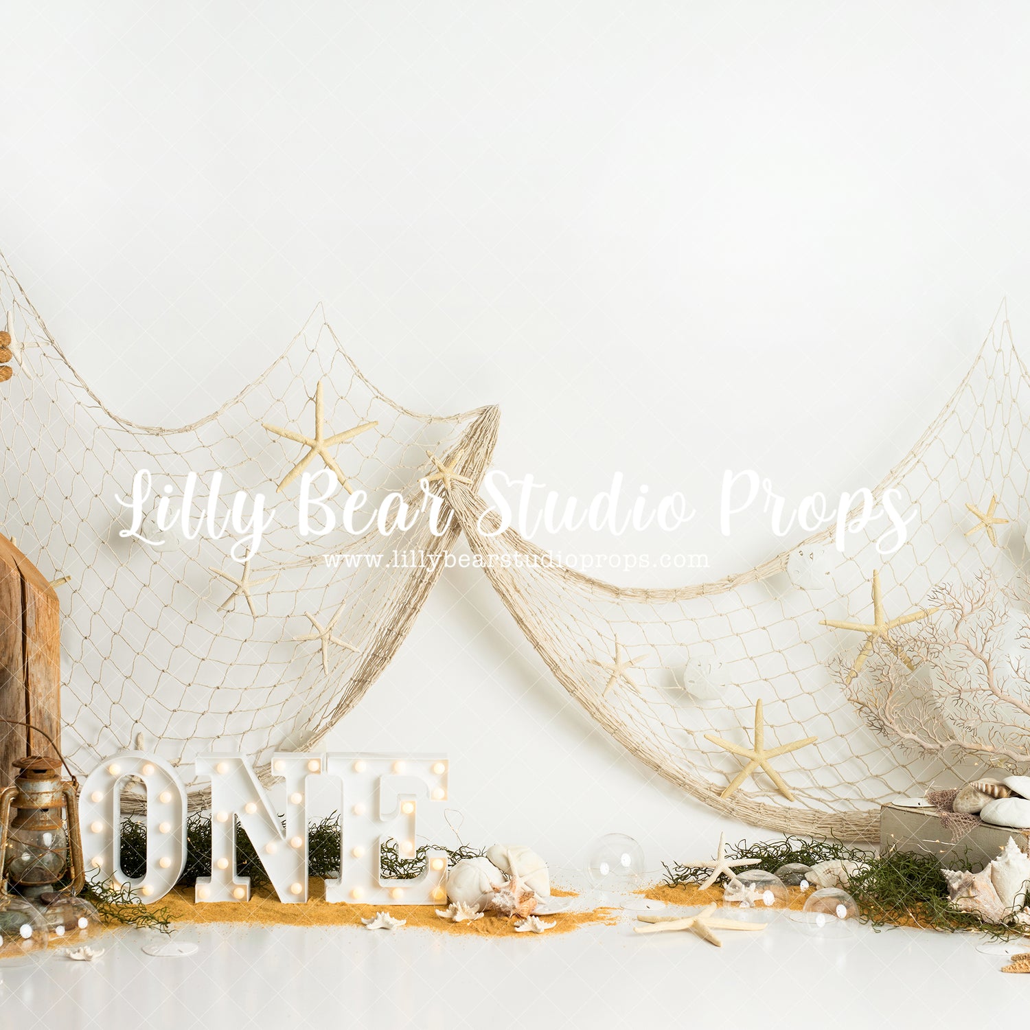 Rustic Nautical - Lilly Bear Studio Props, adventure, anchor, beach shells, boating, bon voyage, bubbles, cake smash, FABRICS, fish, fish net, fishing, fishing dock, float, lantern, light blue, nautical, open water, rusitc, rustic nautical, sail, sand shells, seashell, shell, star fish