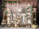 Splendor Of Spring Roses - Lilly Bear Studio Props, barn door, bunny, bunny garden, bunny one, easter, easter backdrop, easter basket, easter bunny, easter eggs, easter garden, FABRICS, floral garden, spring, spring garden