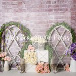 Spring Mossy Cathedral - Lilly Bear Studio Props, barn doors, boho spring, camper, FABRICS, flower barn doors, flower garden, spring, spring camper, spring garden