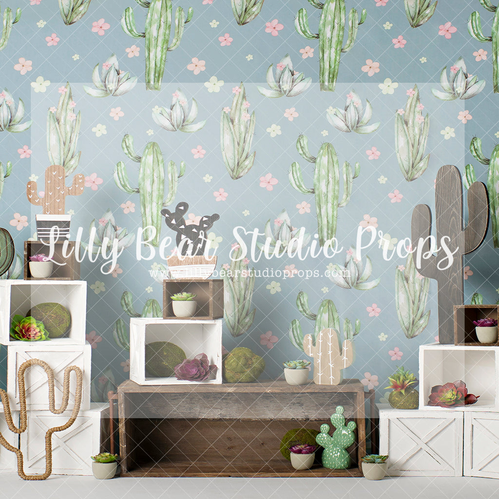 Stuck On Your Cactus - Lilly Bear Studio Props, barn doors, boho spring, camper, catus, catus flower, FABRICS, flower barn doors, flower garden, flower market, flower stand, llama, llama boho, spring, spring camper, spring garden