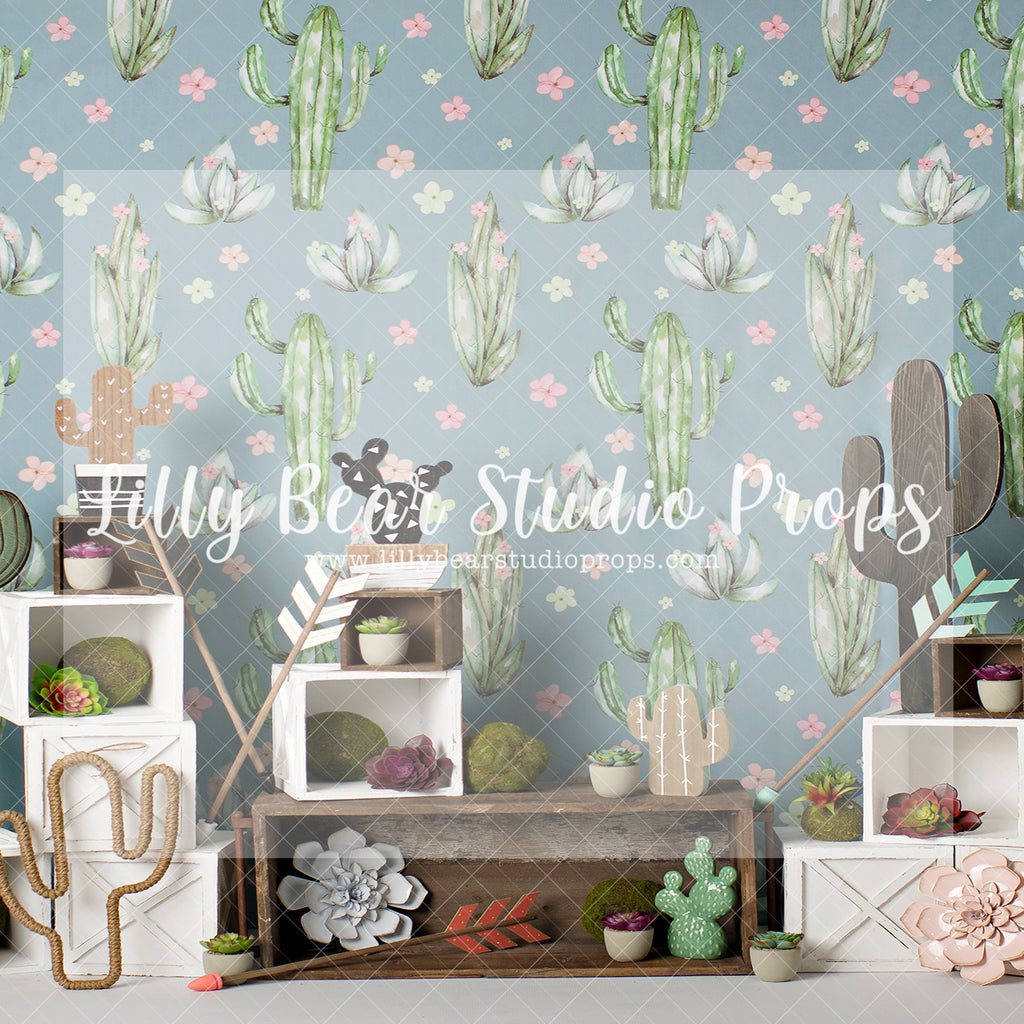 Stuck On Your Cactus Life - Lilly Bear Studio Props, barn doors, boho spring, camper, catus, catus flower, FABRICS, flower barn doors, flower garden, flower market, flower stand, llama, llama boho, spring, spring camper, spring garden