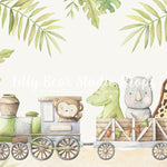Safari Train - Lilly Bear Studio Props, jungle, jungle safari party, safari